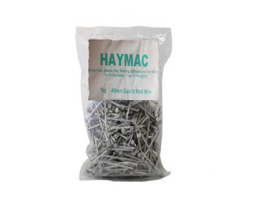  Galvanised Round Wire Nails from £4.44