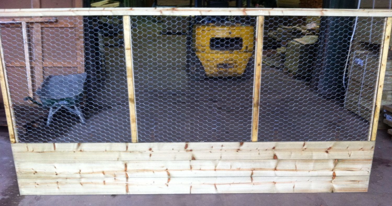 Animal Buildings dog kennel chicken house arc pen sections aviary