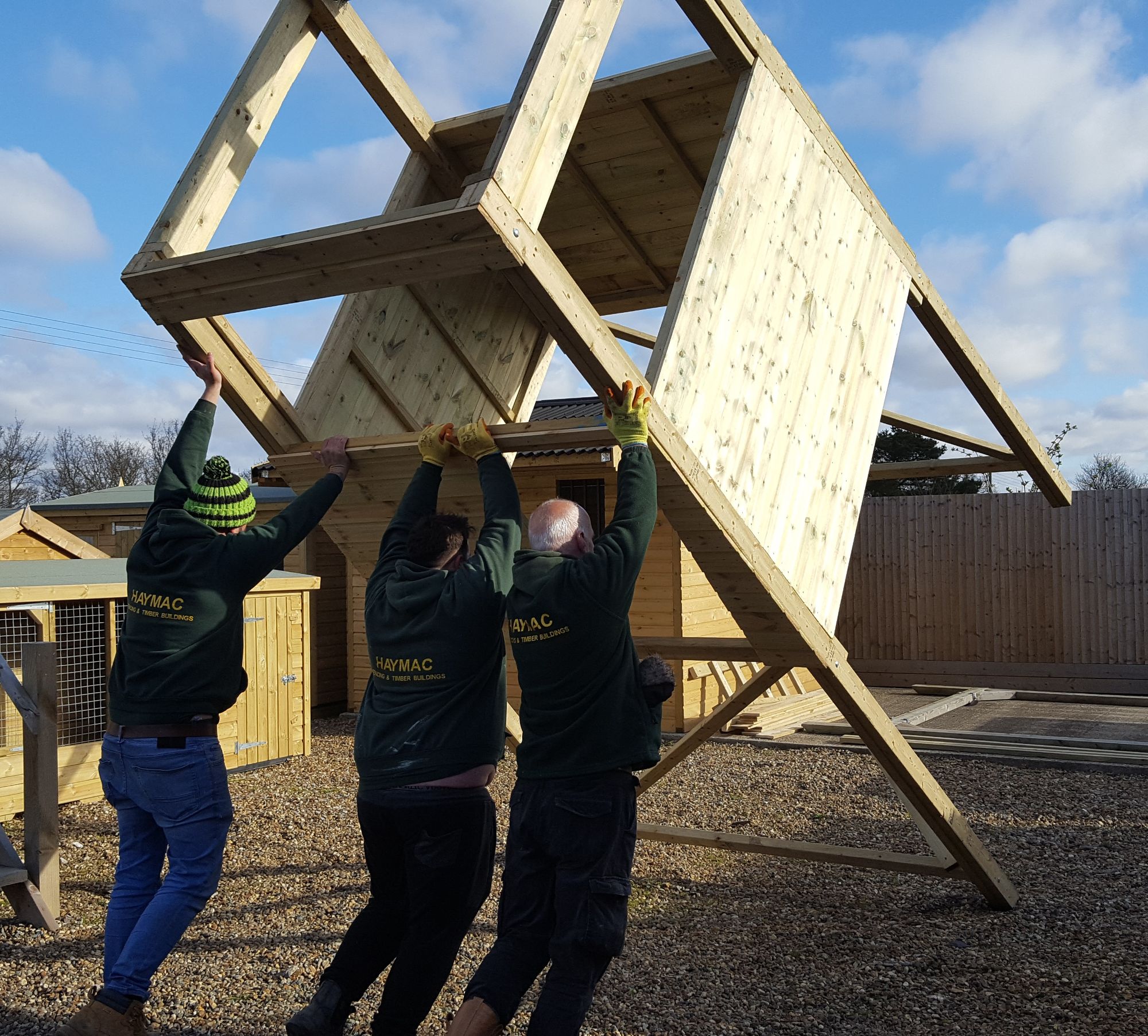 High seat blind deer stalking hunting shooting