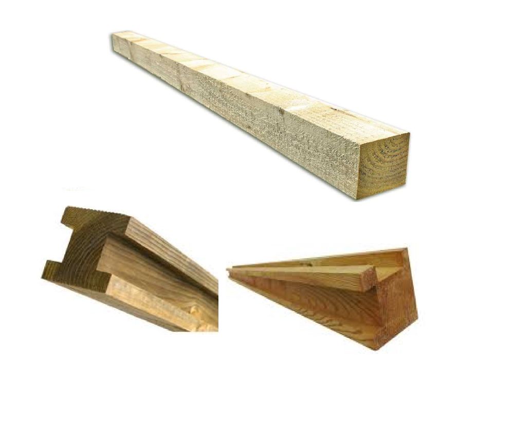 H5-Timber Fence Posts & Gravel Boards