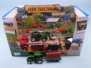 51020 Farm tractor & trailer