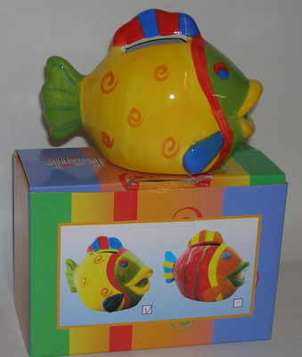 EL828 fish money bank 