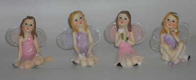 EL649/A Mini sitting fairies with net wings