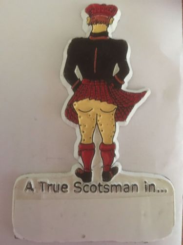 A True Scotsman magnet