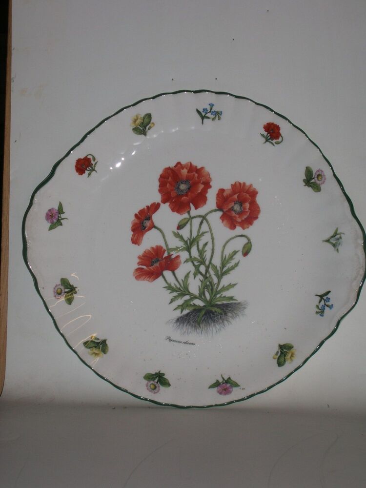 AA2015/L B&B plate - poppies