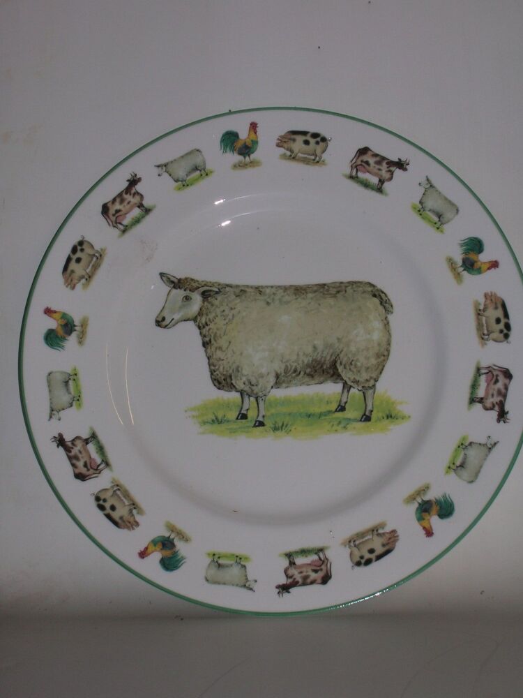 AA2922/E 10" dinner plate - Naive Ewe