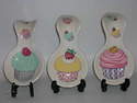 FC022 Spoon rests - cupcake - 6s