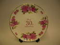 FC013 8" plate - Pearl Anniversary 