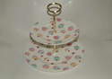 FC063 2 tier cake stand 