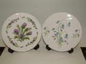 FC020 6" Round tea-pot stand - Thistle / Harebell