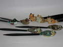 TY42 Letter openers A/ Duck  B/ Owl  C/ Cat