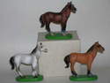 AM7108 Standing horse on grass 3"  