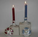 BC0273/A Candlestick pairs  25th & 40th Anniversaries