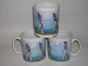 FC008 Pottery mug - Male golfer