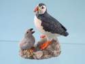 52918 Puffin with chick - 11cm