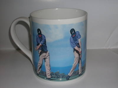 FC001/A Lyric beaker - man golfer