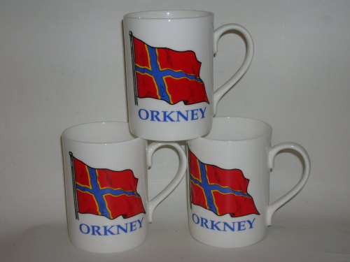 FC001/A Lyric beaker - Orkney flying flag