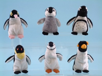 41265 Soft toy Mini penguin assortment