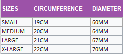 BANGLE SIZE CHART - Kian Designs Handmade Jewellery