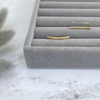 Linear Ear Climbers | Gold Vermeil