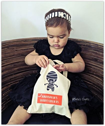 Personalised Halloween Trick or Treat Bag