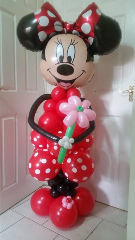 minnie mouse red