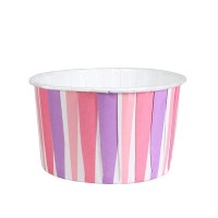 Baking Cups - Pink Striped 