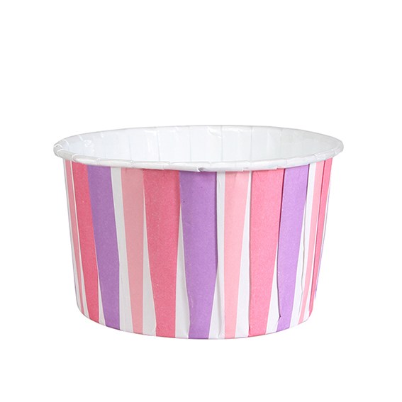 Baking Cups - Pink Striped