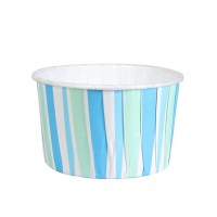 Baking Cups - Blue Striped 