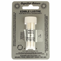 Edible Lustre Dust - Pearl White