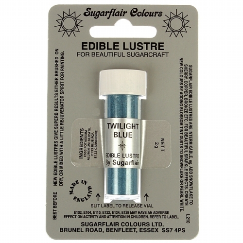 Sugarflair-Lustre Dust-Craft Dusting Colours-Twilight Blue