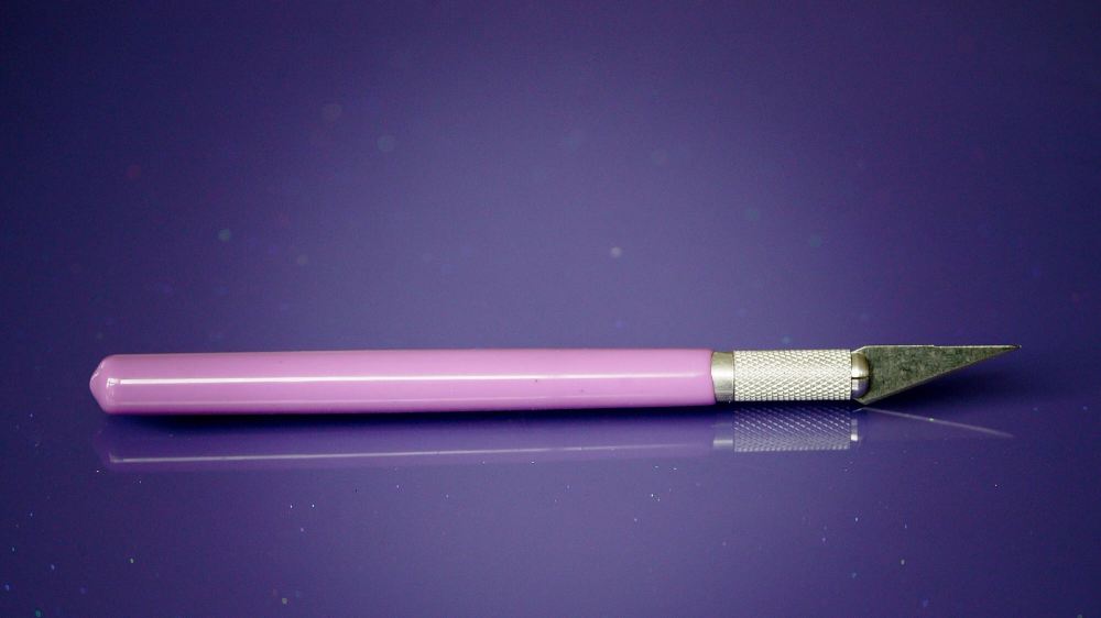 Purple Cupcakes - Sugarcraft Knife & Replacement Blade