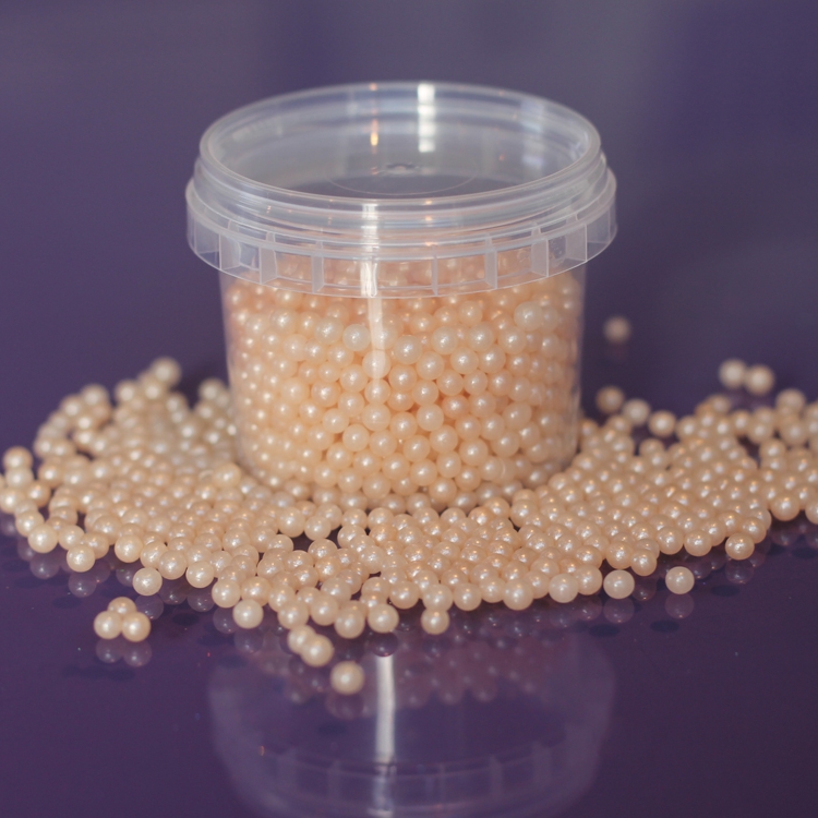   4mm Pearlised Edible Balls - Lace