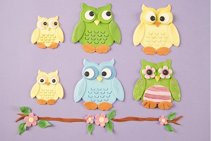 Patchwork Cutters Owl Set