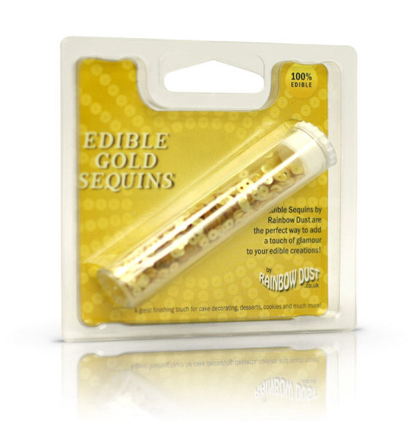 Edible Sequins Gold