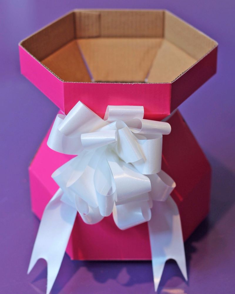 Cupcake Bouquet Box - Snowdrop White