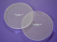    Acrylic Ganache Plates ROUND (Set of 2)