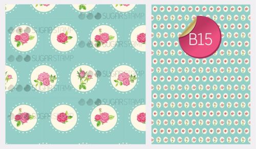 PRE-ORDER Sugar Stamp Sheet - B15