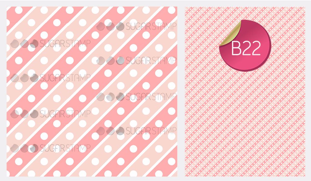 PRE-ORDER Sugar Stamp Sheet - B22