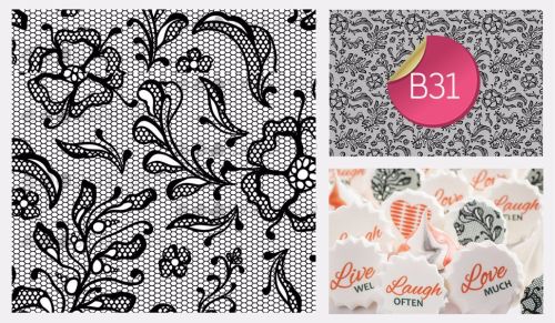 PRE-ORDER Sugar Stamp Sheet - B31