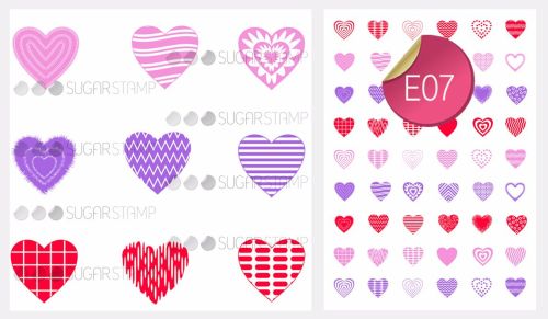 PRE-ORDER Sugar Stamp Sheet - E07
