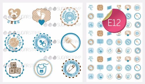 PRE-ORDER Sugar Stamp Sheet - E12