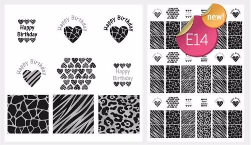 PRE-ORDER Sugar Stamp Sheet - E14