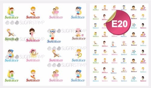 PRE-ORDER Sugar Stamp Sheet - E20