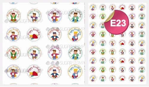 PRE-ORDER Sugar Stamp Sheet - E23