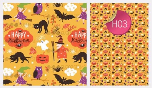 PRE-ORDER Sugar Stamp Sheet - H03