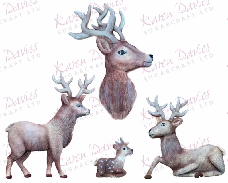 Karen Davies Rustic Stag by Alice Mould
