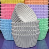 Cupcake Cases - Pastel Grey