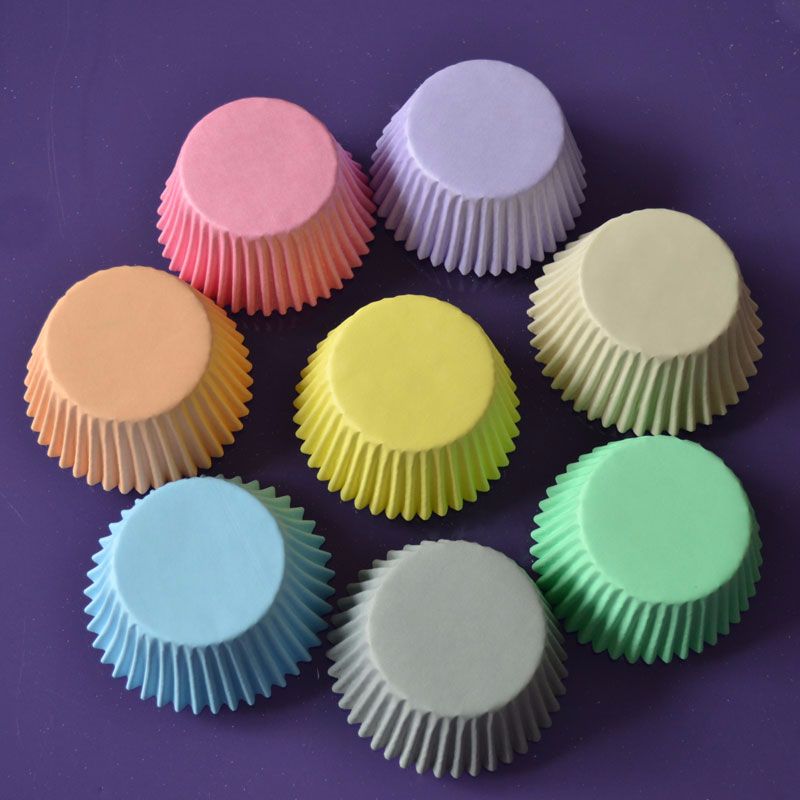 Cupcake Cases - Pastel Mint Green