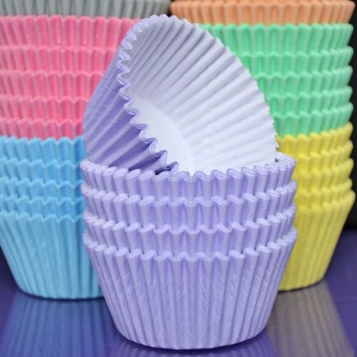 Cupcake Cases - Pastel Lilac